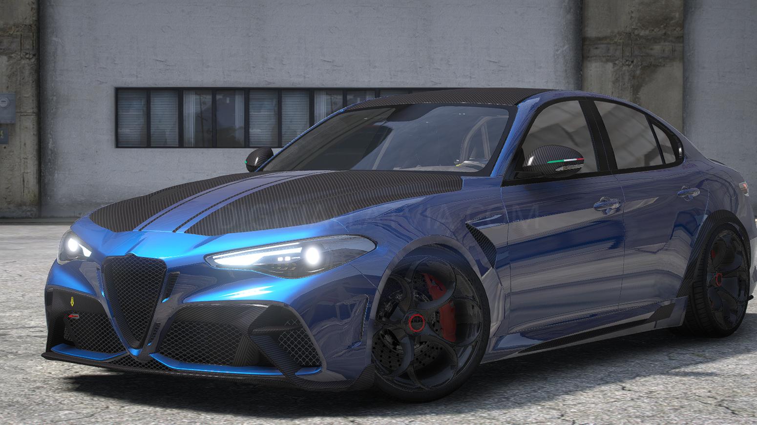 Alfa Romeo Giulia GTAm 2021 | Debadged | Tuning | Template - Image 4