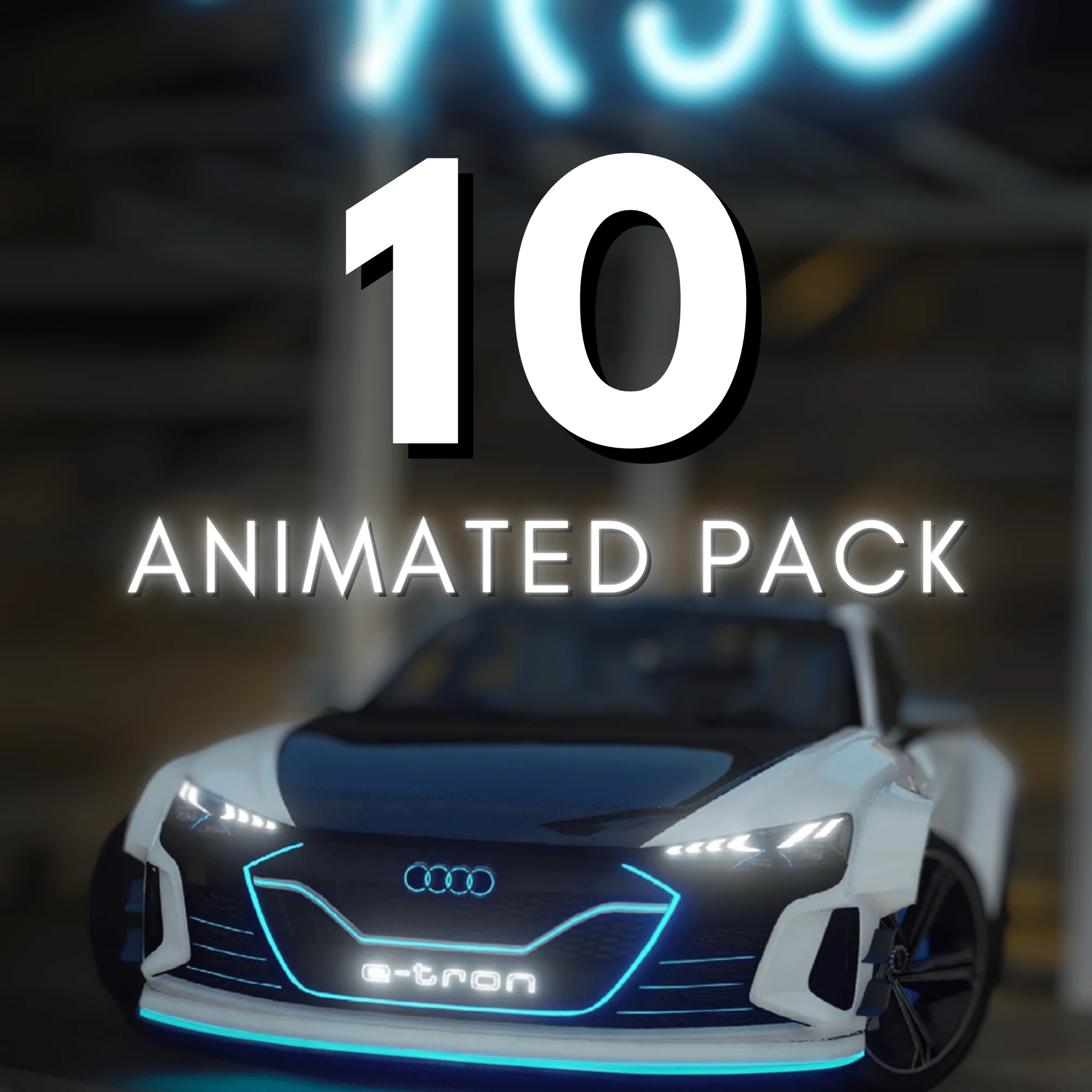 Animated Car Pack: 10 CARS