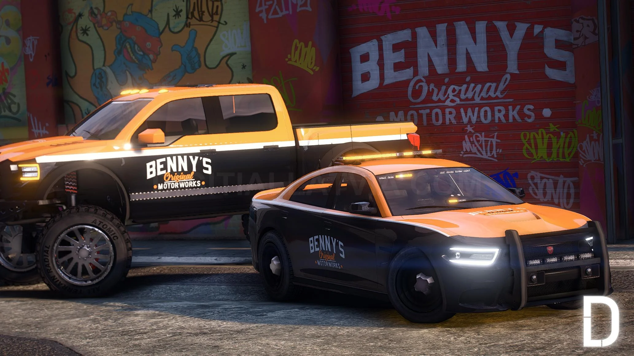 Benny's Mechanics Tow Vanilla Pack | 10 Vehicles | Templates - Image 8
