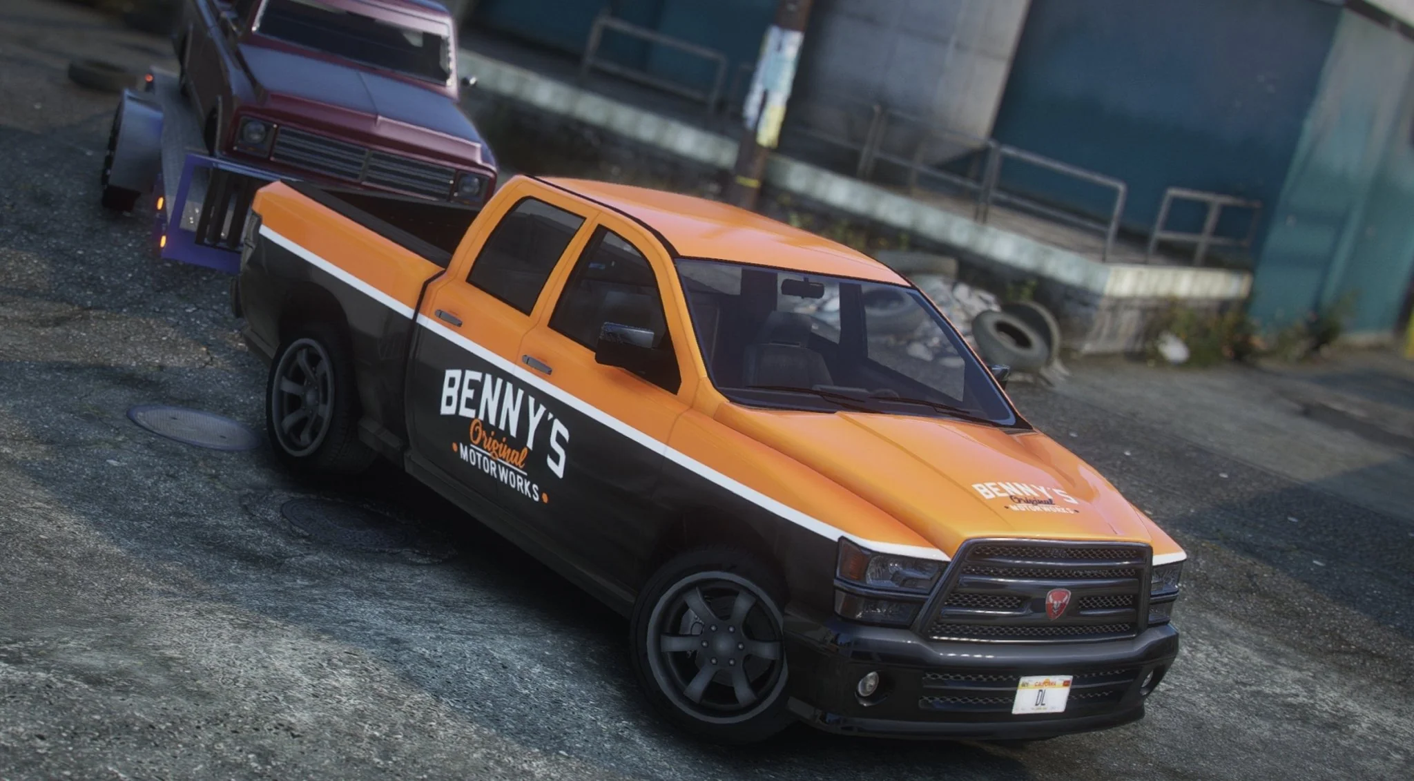 Benny's Mechanics Tow Vanilla Pack | 3 Vehicles | Templates - Image 2