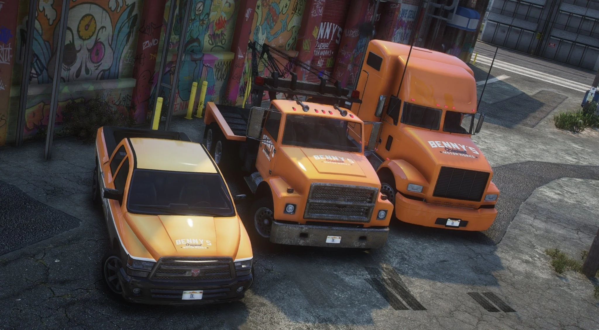 Benny's Mechanics Tow Vanilla Pack | 3 Vehicles | Templates - Image 3