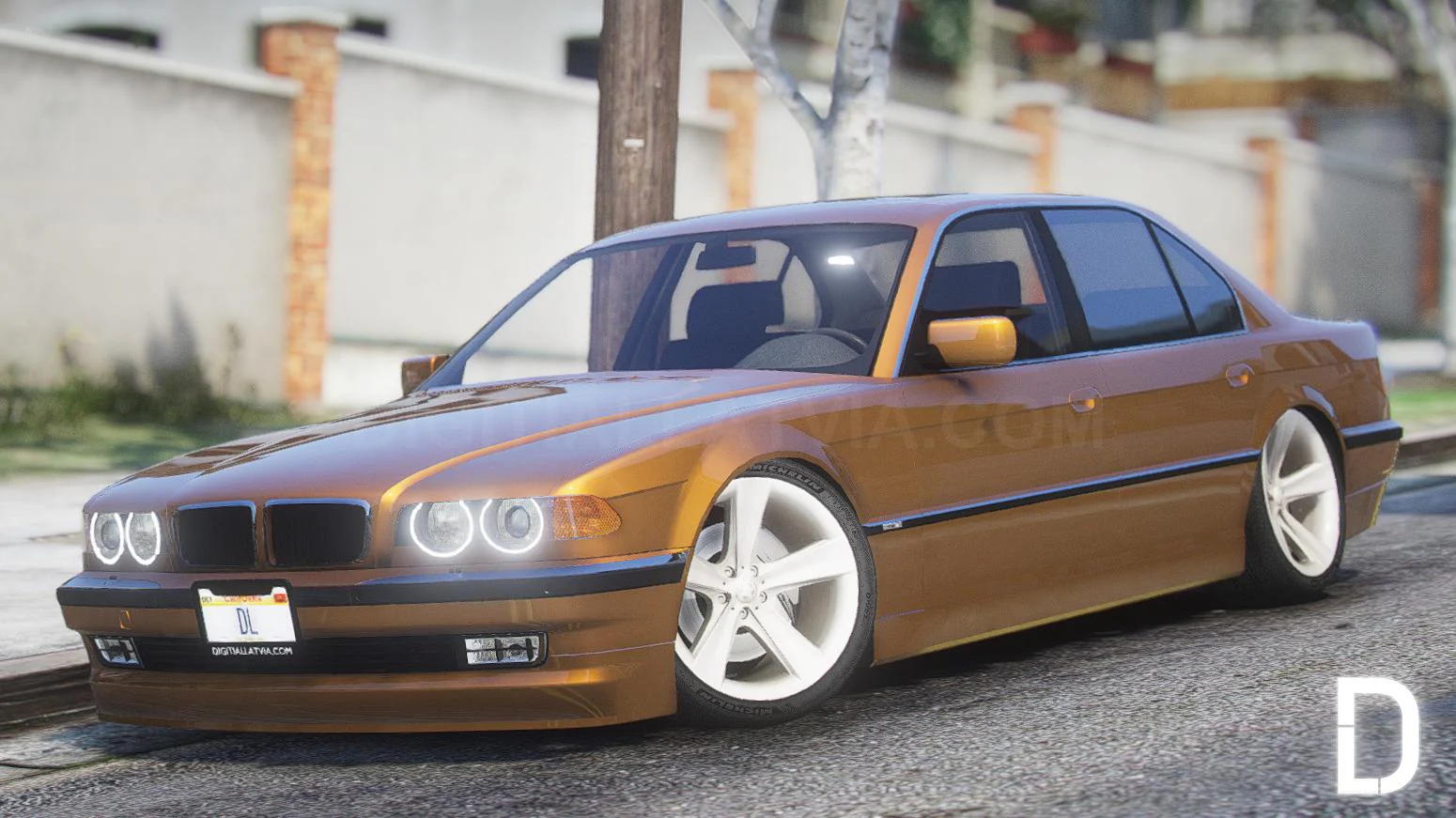 BMW E38 750iL Stanced | Debadged