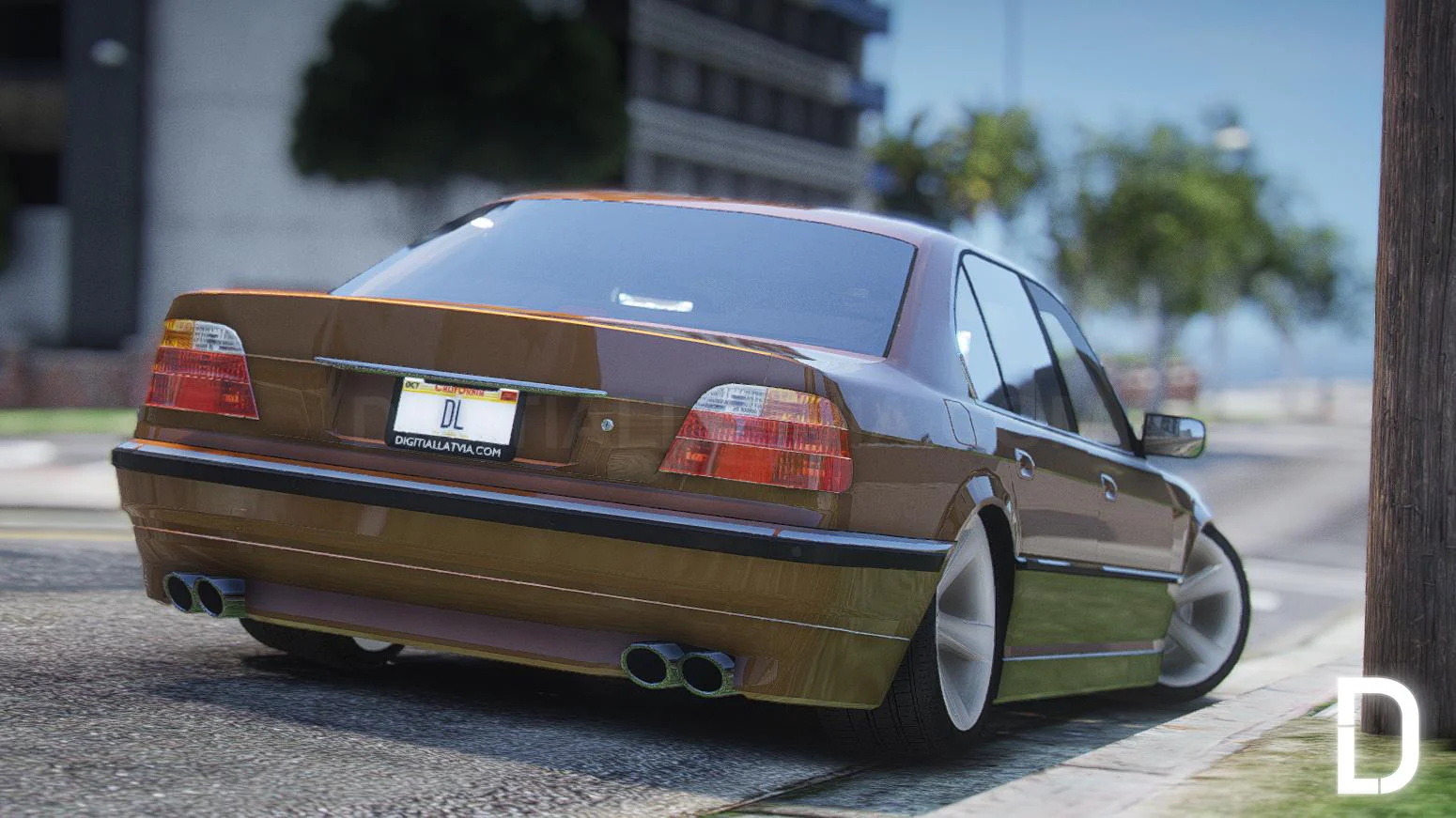 BMW E38 750iL Stanced | Debadged - Image 2