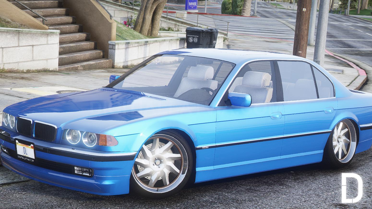 BMW E38 750iL Stanced | Debadged - Image 6
