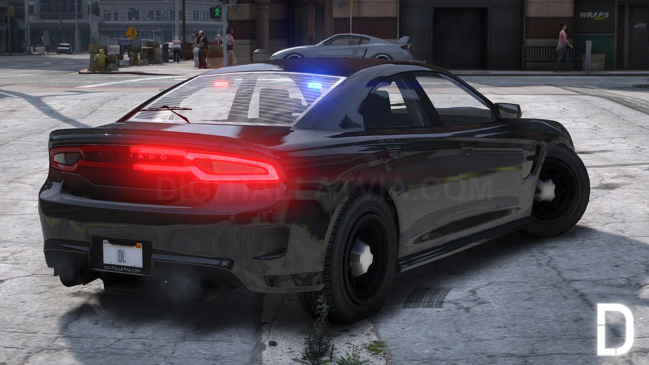 Bravado Buffalo STX Custom V2 Police | Tuning | Template - Image 7