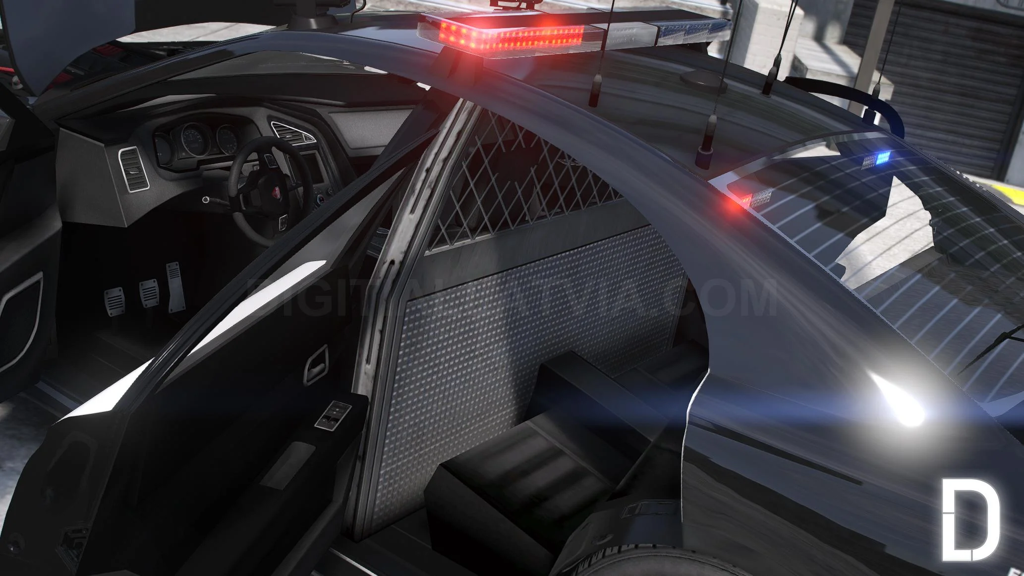Bravado Buffalo STX Custom V2 Police | Tuning | Template - Image 9
