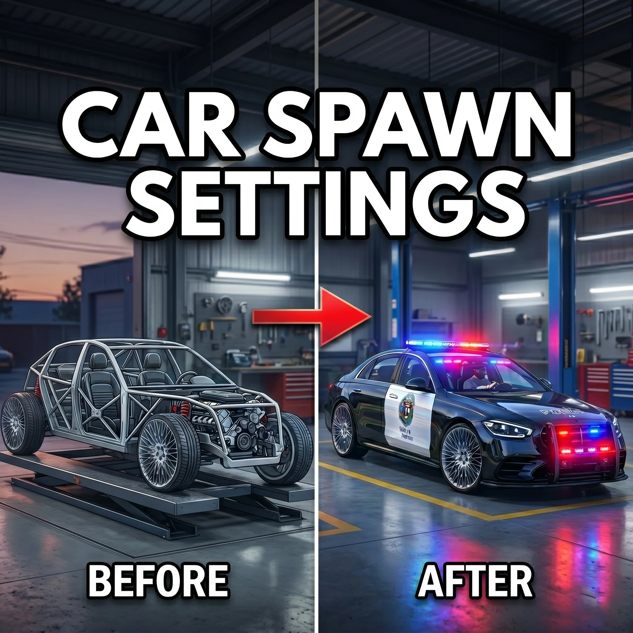 Car Spawn Settings [Standalone]