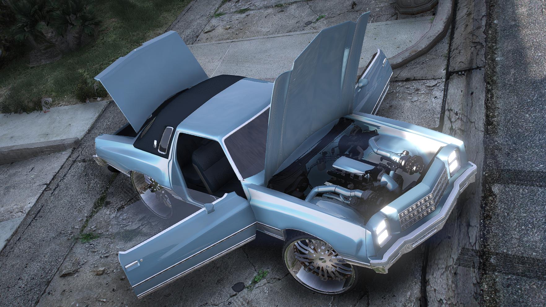 Chevrolet Monte Carlo Donk 1977 | Debadged - Image 3