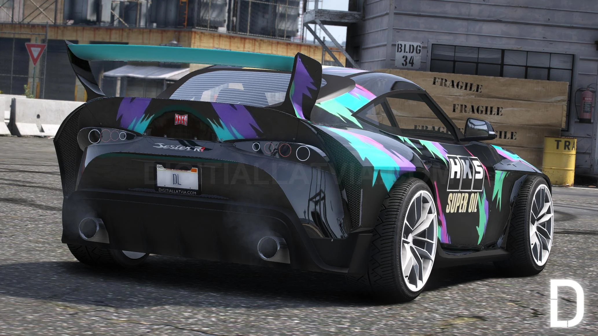 Dinka Jester RR Widebody Custom Drift | Tuning | Custom Sound | Template - Image 5