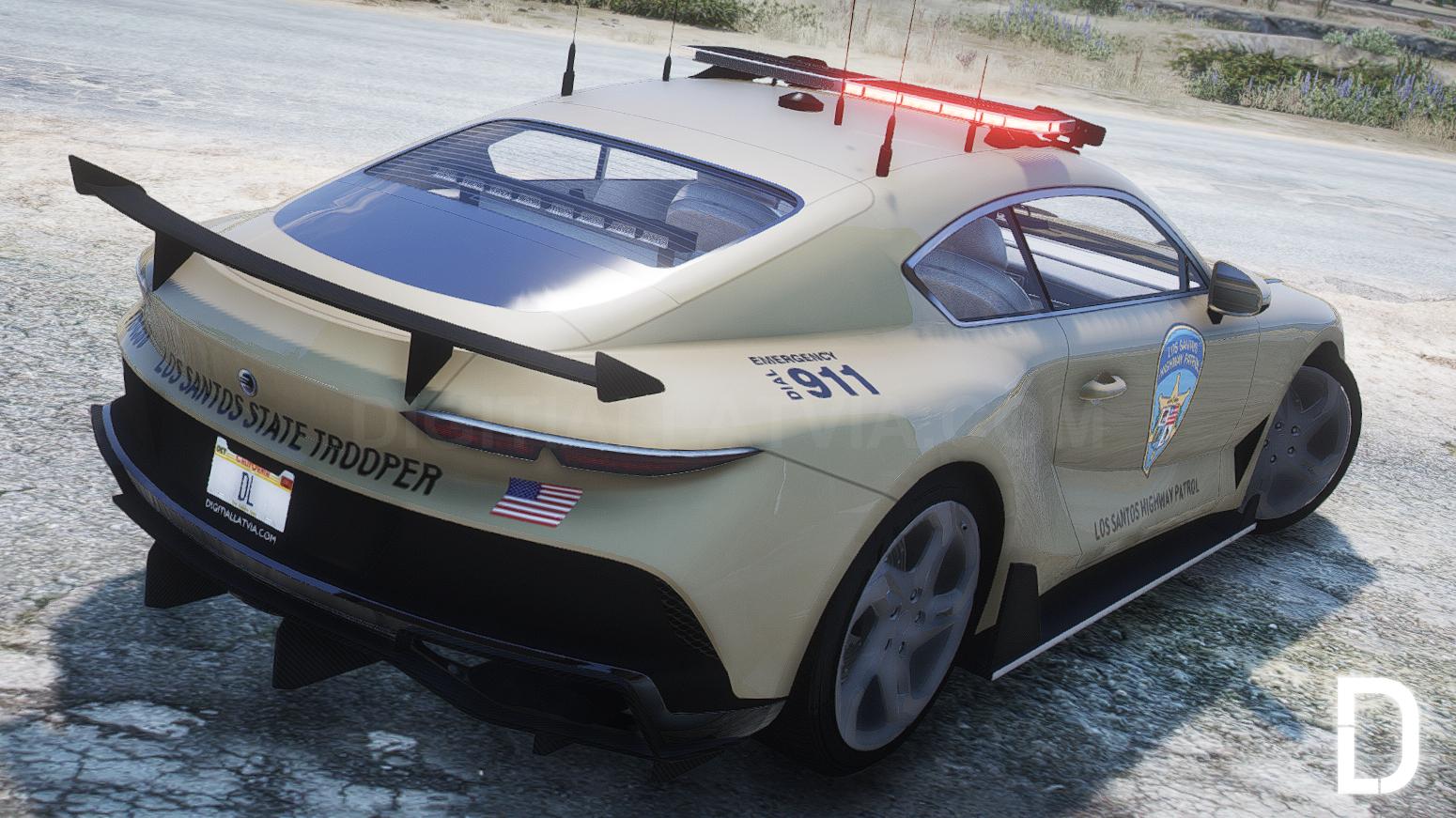 Enus Paragon S Custom Police | Tuning | Template - Image 5