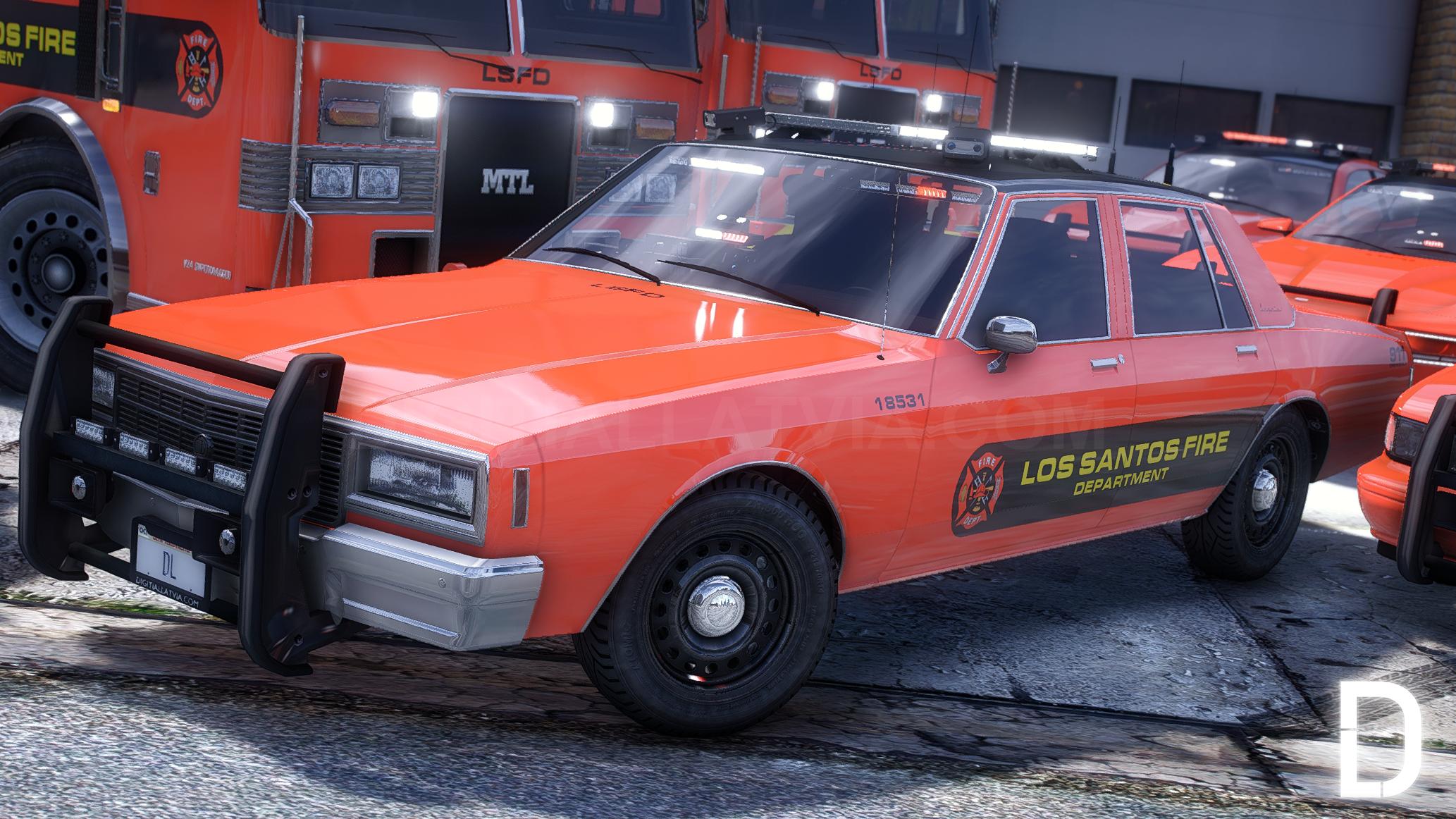 Fire Department Vanilla Pack | 9 Vehicles | Templates - Image 10