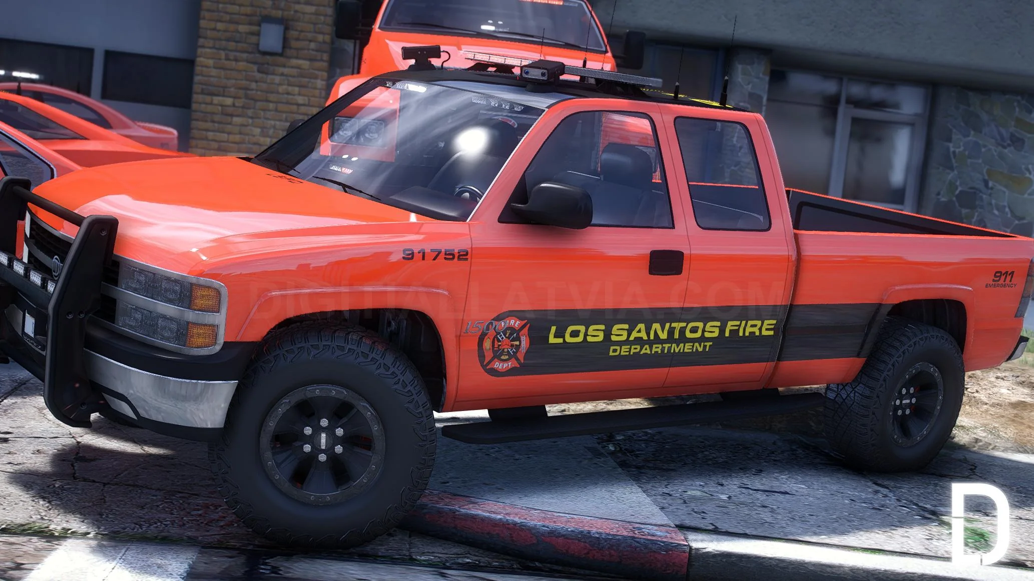 Fire Department Vanilla Pack | 9 Vehicles | Templates - Image 12