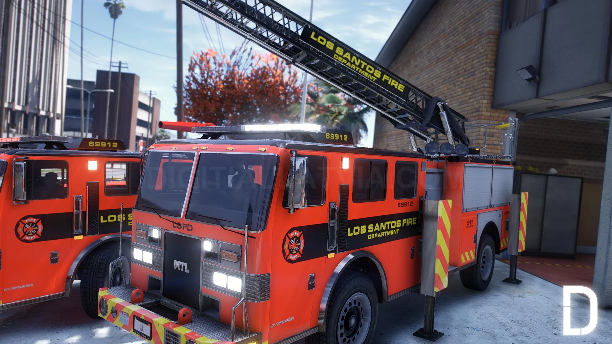 Fire Department Vanilla Pack | 9 Vehicles | Templates - Image 6