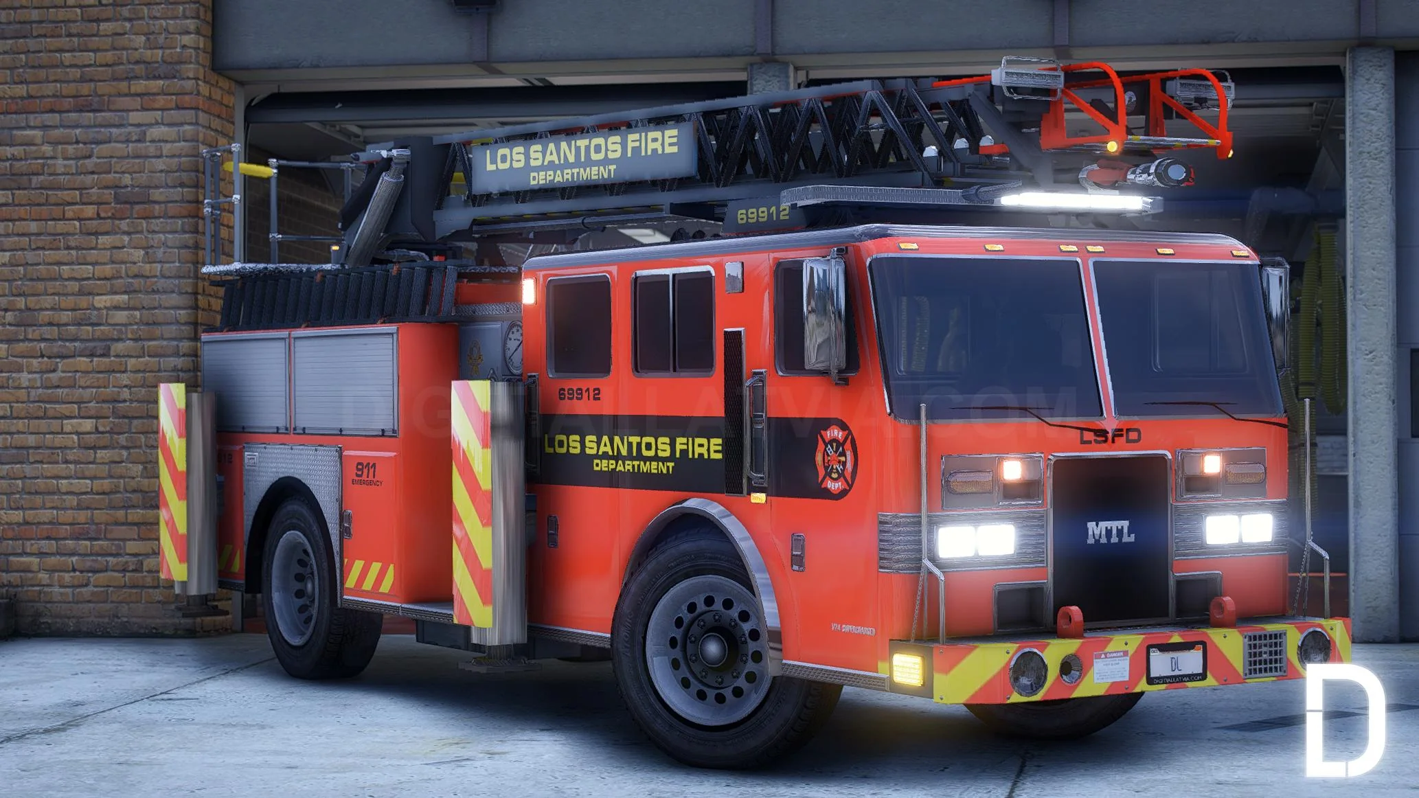 Fire Department Vanilla Pack | 9 Vehicles | Templates - Image 7