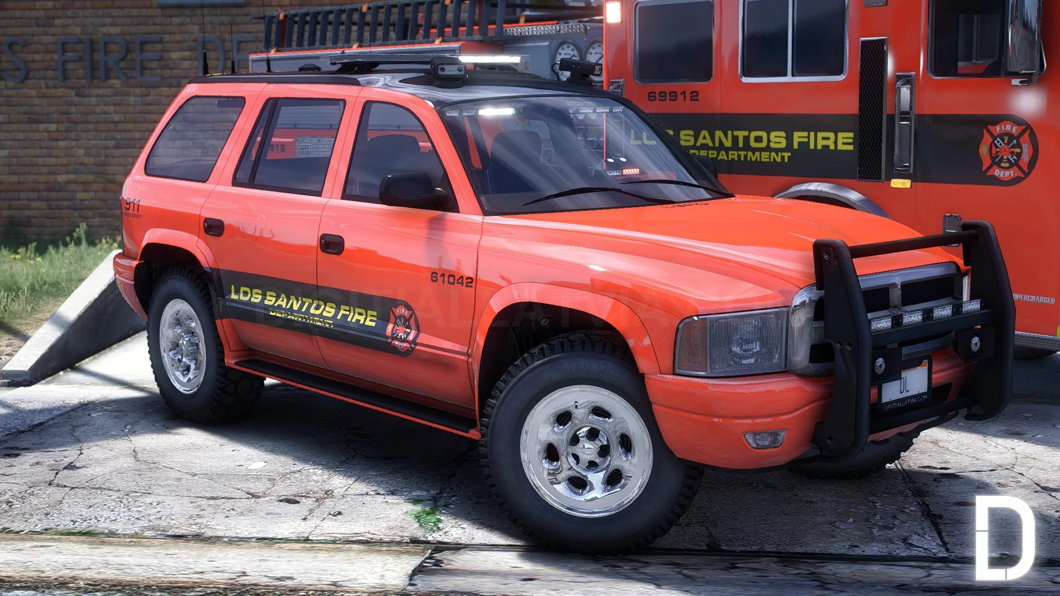 Fire Department Vanilla Pack | 9 Vehicles | Templates - Image 9