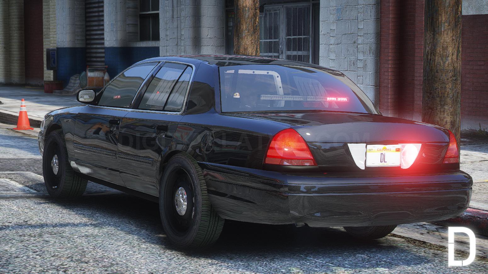Ford Crown Victoria LSPD | Debadged | Template - Image 5