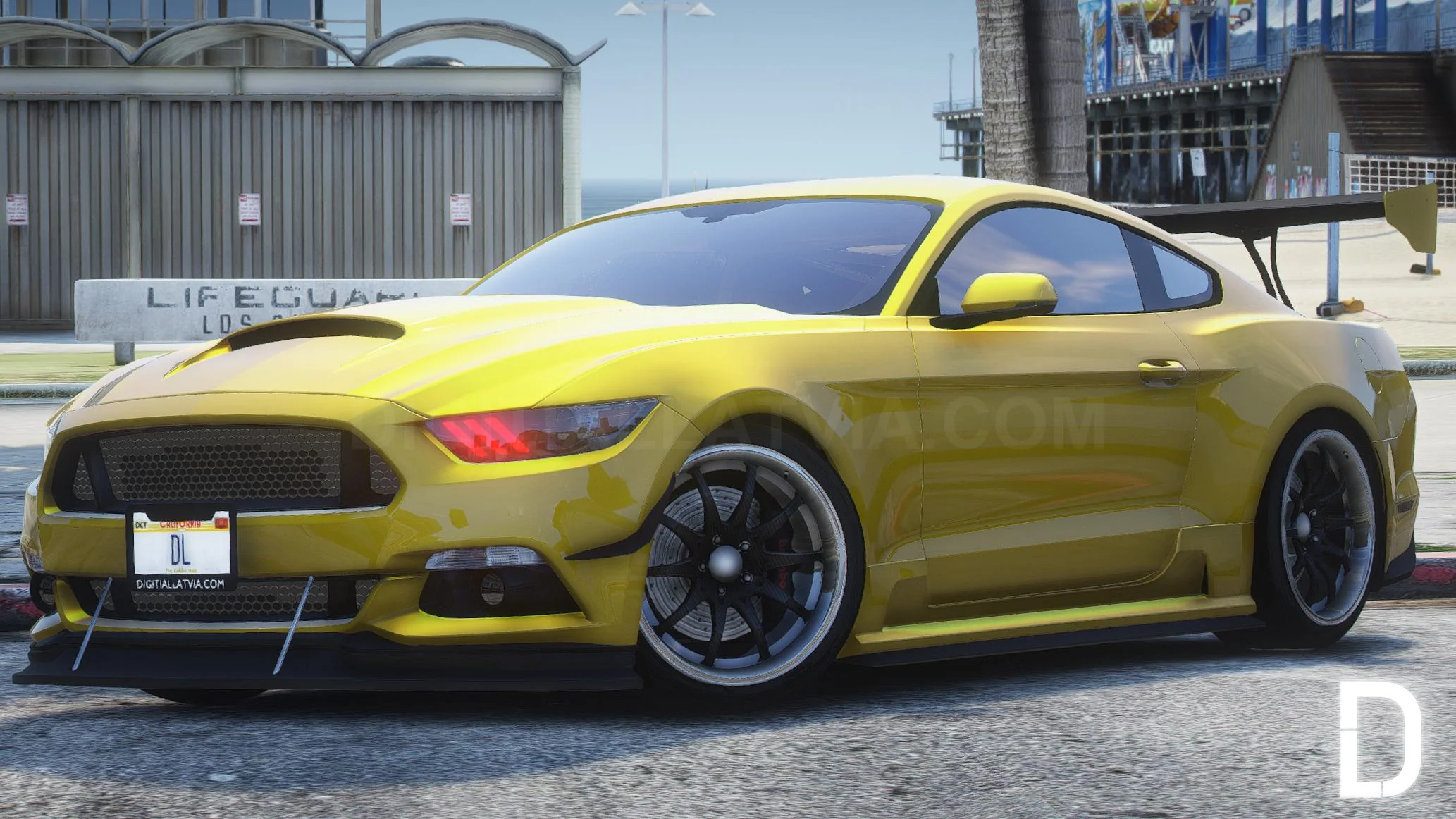 Ford Mustang 2015 Stock/RTR | Debadged | Tuning | Template - Image 5