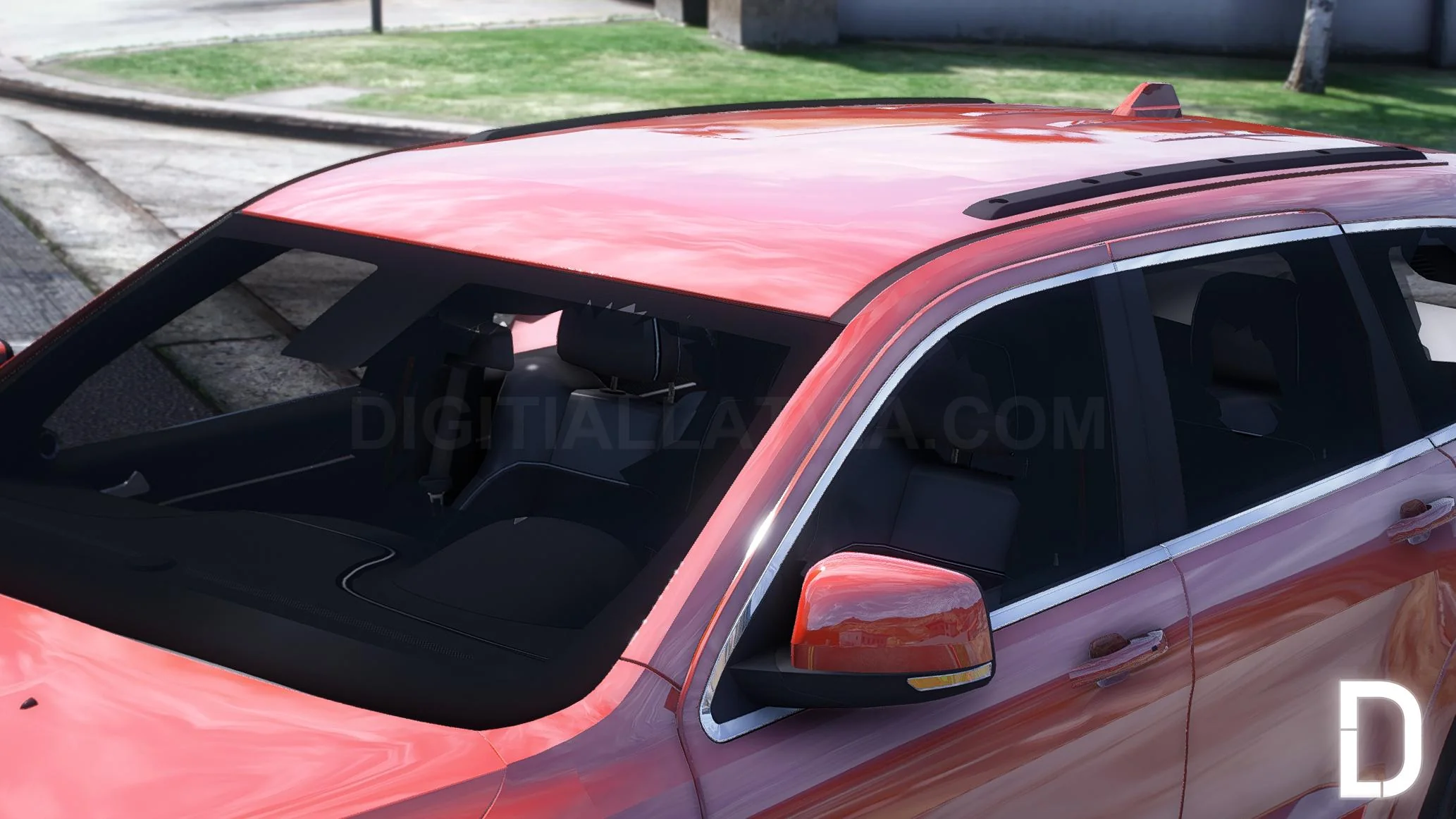 Jeep Grand Cherokee 2021 | Debadged | Template - Image 9