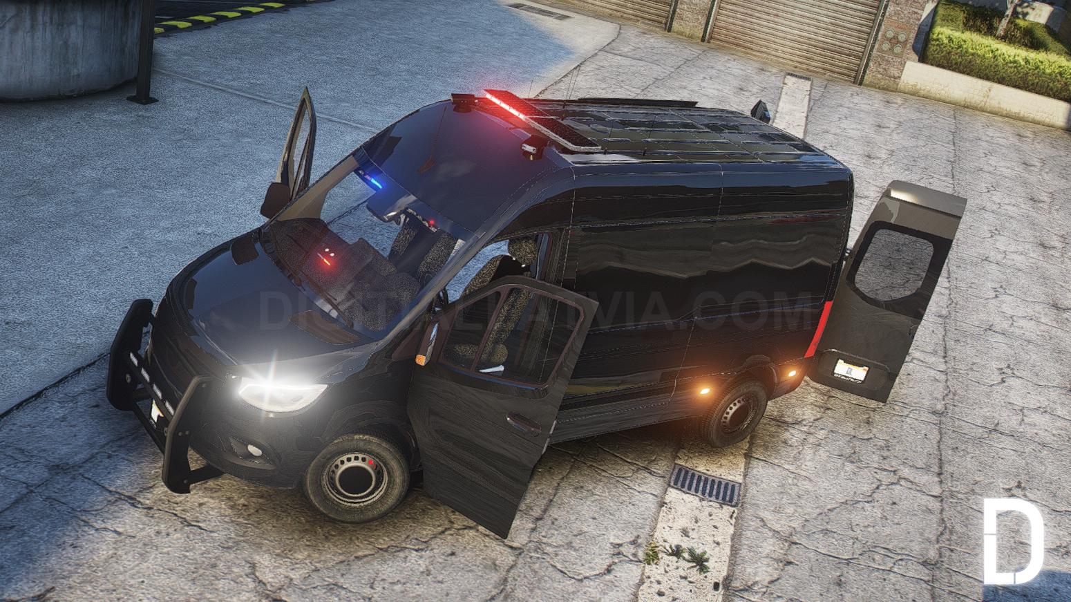 Mercedes-Benz Sprinter SWAT 2019 | Debadged - Image 3