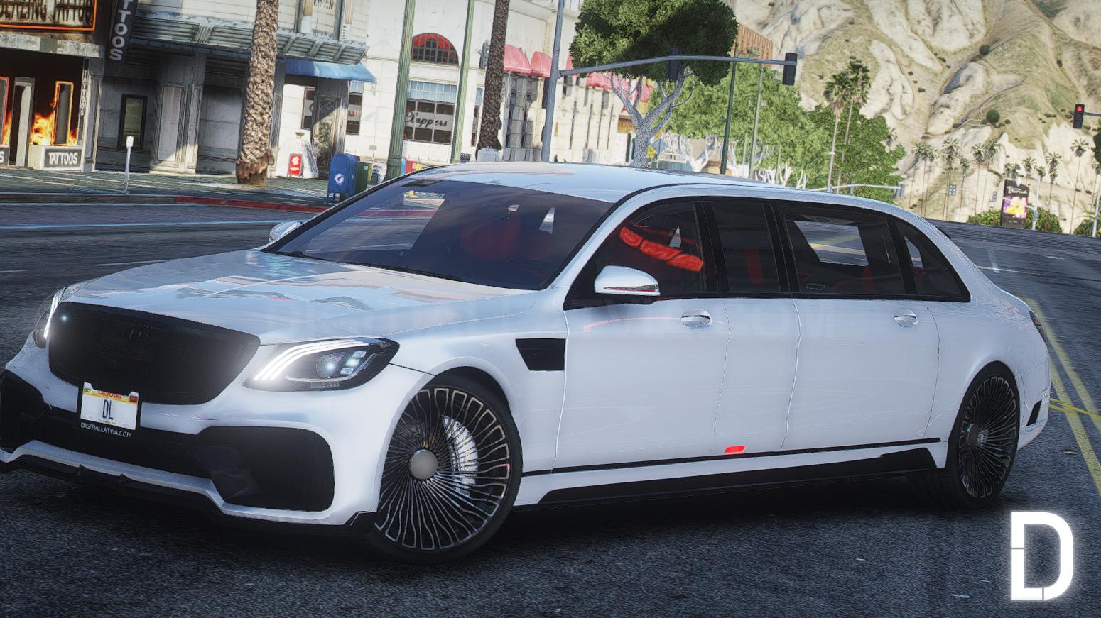 Mercedes S650 Maybach Mansory Limo | Debadged