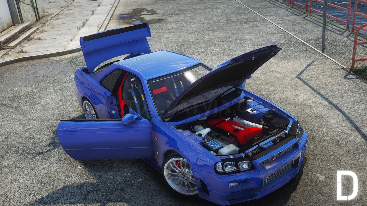 Nissan R34 FNF4 | Debadged - Image 3