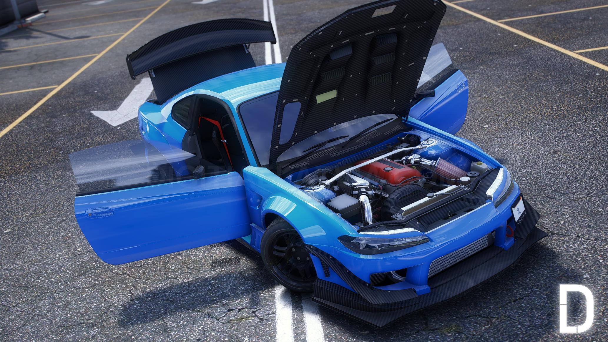 Nissan Silvia S15 Widebody Drift | Debadged - Image 3