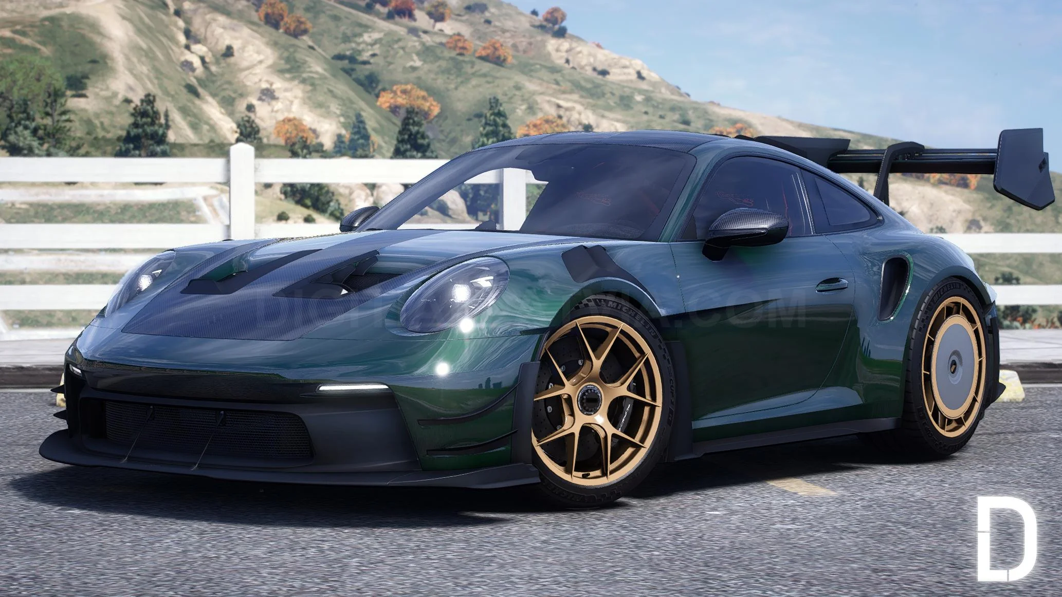 Porsche 911 (992) GT3RS Manthey | Debadged | Custom Sound - Image 3