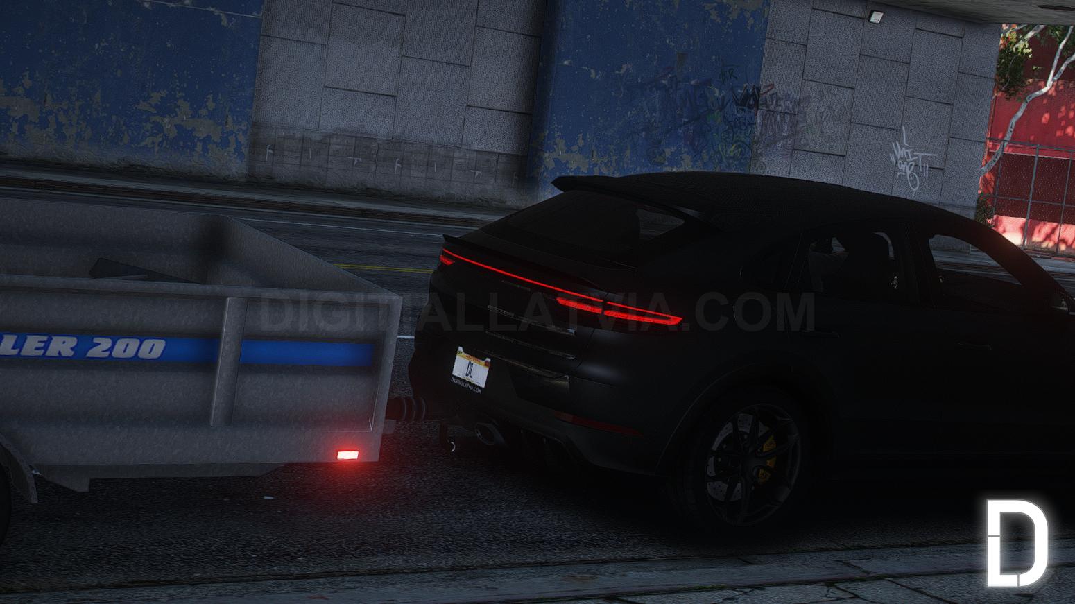 Porsche Cayenne Turbo GT 2022 | Debadged | Template - Image 5