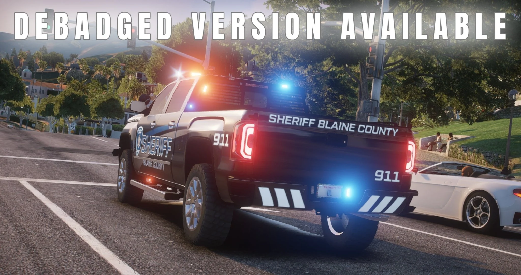 Sheriff Debadged Police Pack | 18 Vehicles | Templates - Image 4
