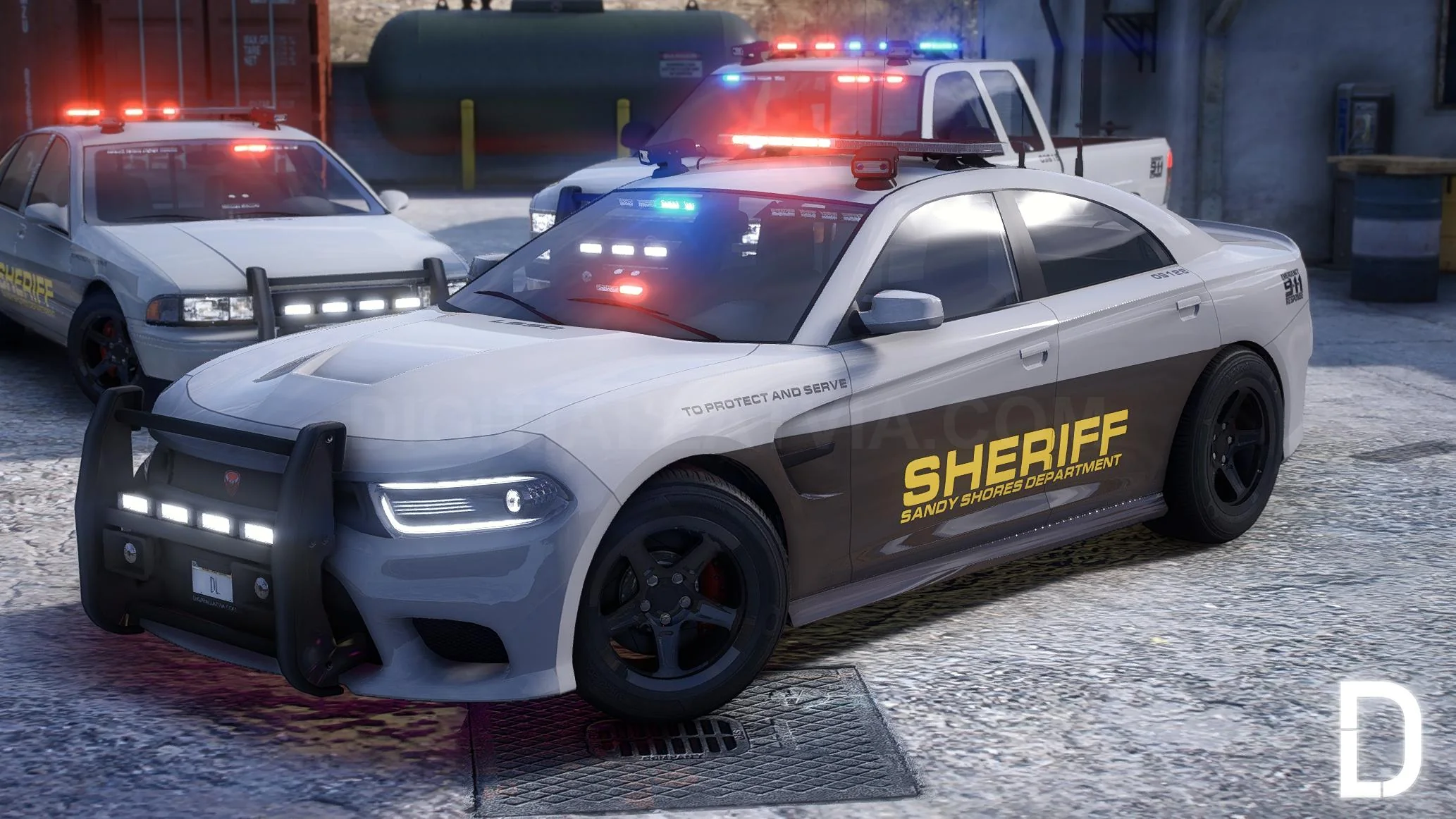 Lore Friendly Sheriff Vehicle Pack | 5 Vehicles | Templates - Image 4