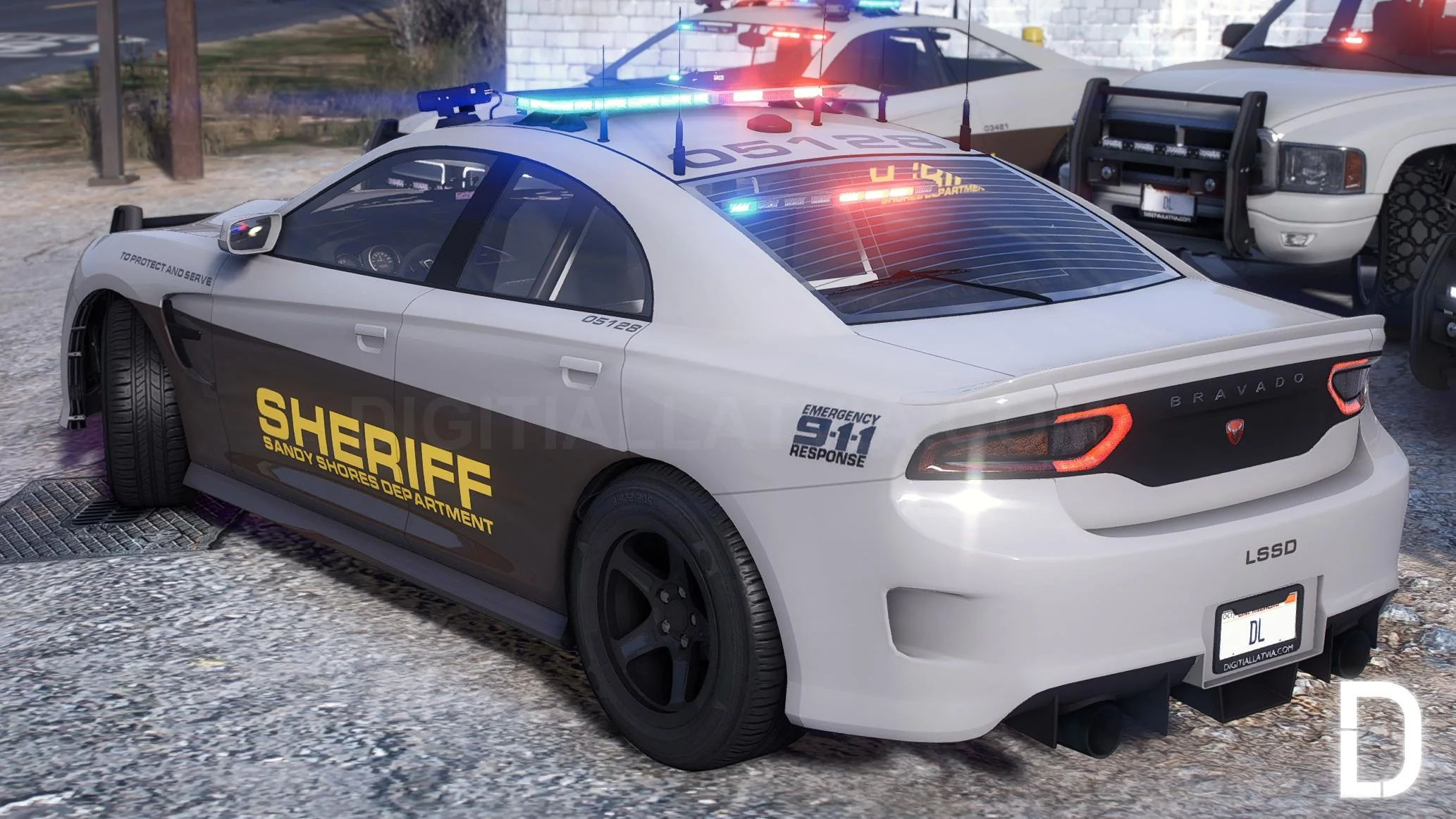 Lore Friendly Sheriff Vehicle Pack | 5 Vehicles | Templates - Image 5