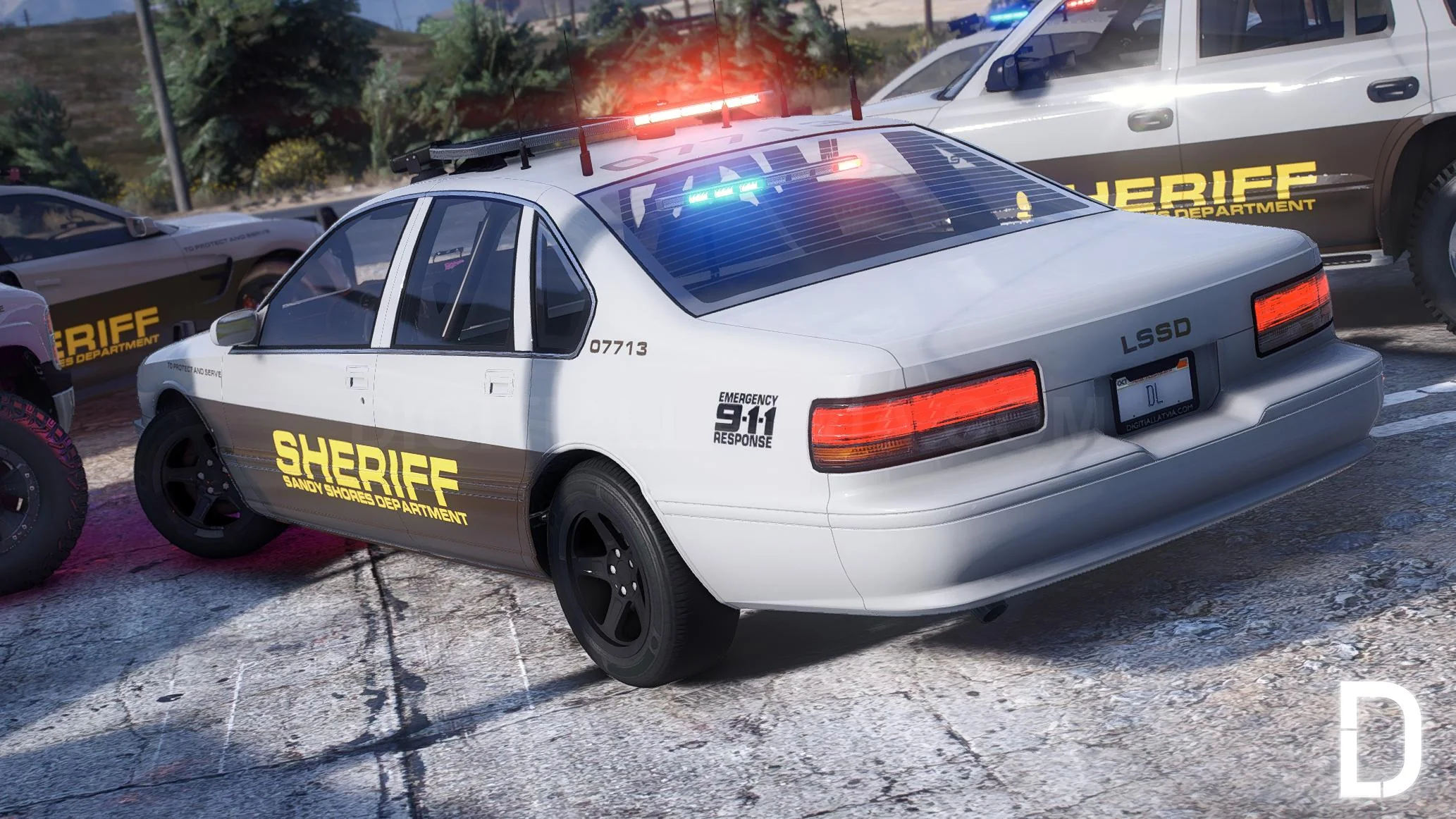 Lore Friendly Sheriff Vehicle Pack | 5 Vehicles | Templates - Image 9