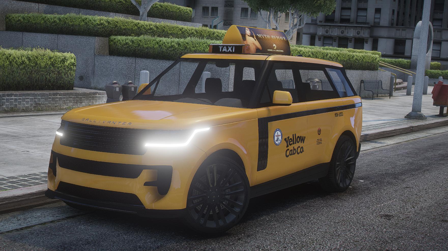 Vanilla Taxi 5 Car Pack | Custom Engine Sounds | Templates - Image 6