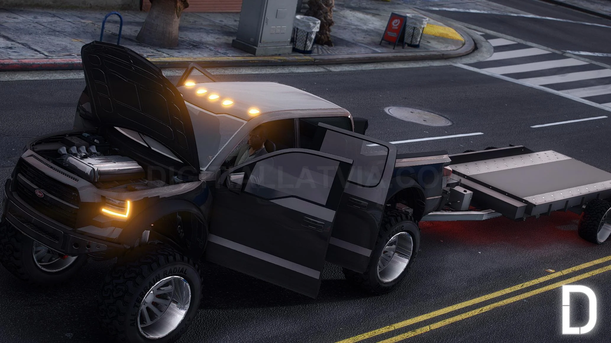 Vapid Caracara 4x4 Lifted + Trailer | Template | Tuning | Custom Sound - Image 3