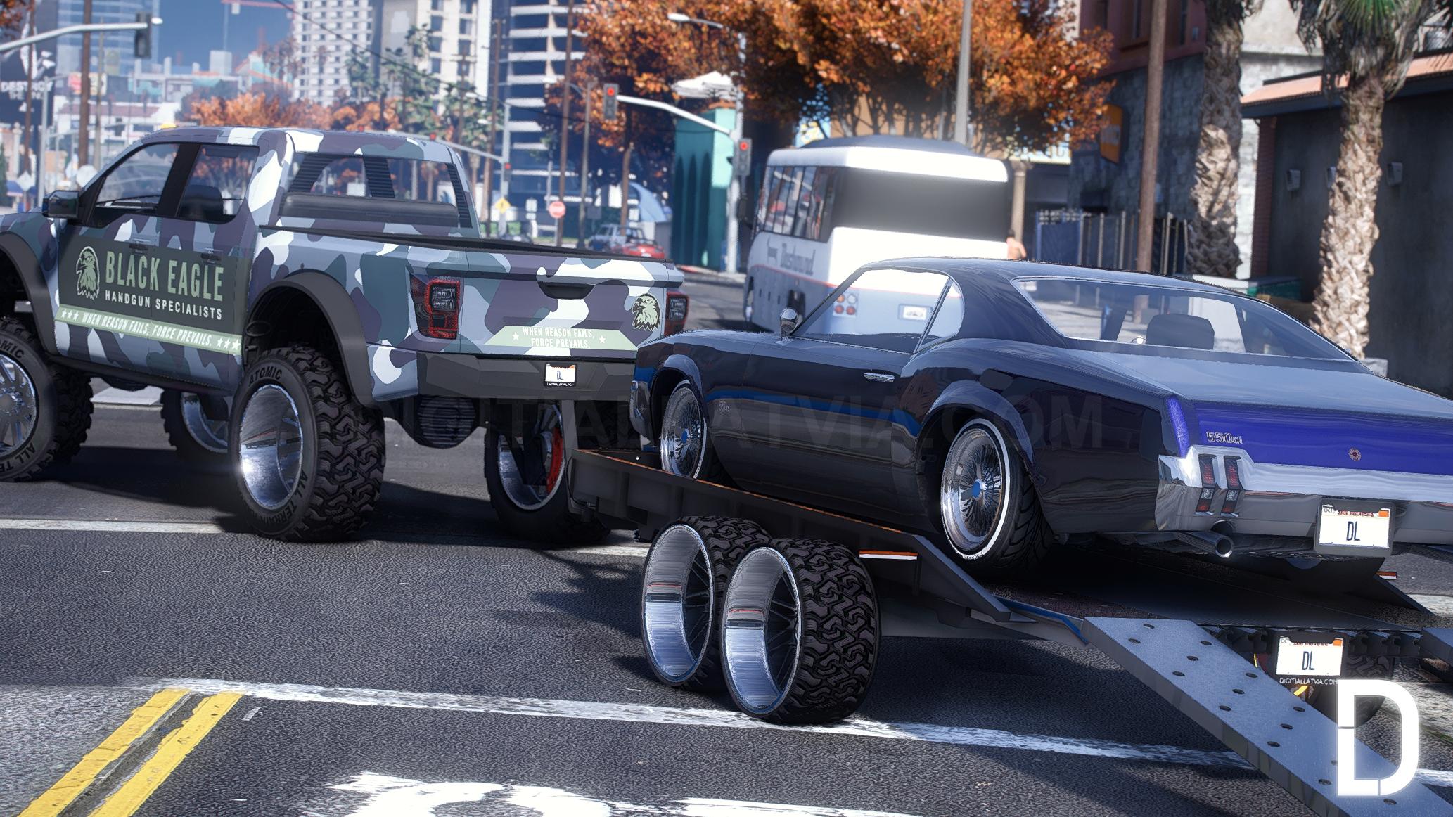 Vapid Caracara 4x4 Lifted + Trailer | Template | Tuning | Custom Sound - Image 6