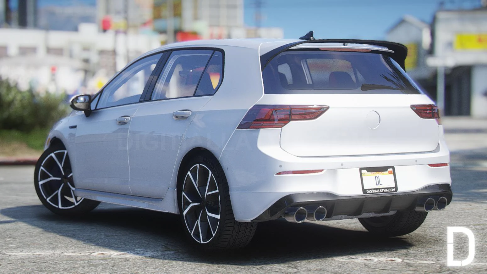 Volkswagen Golf R 2022 | Debadged | Tuning | Template - Image 4